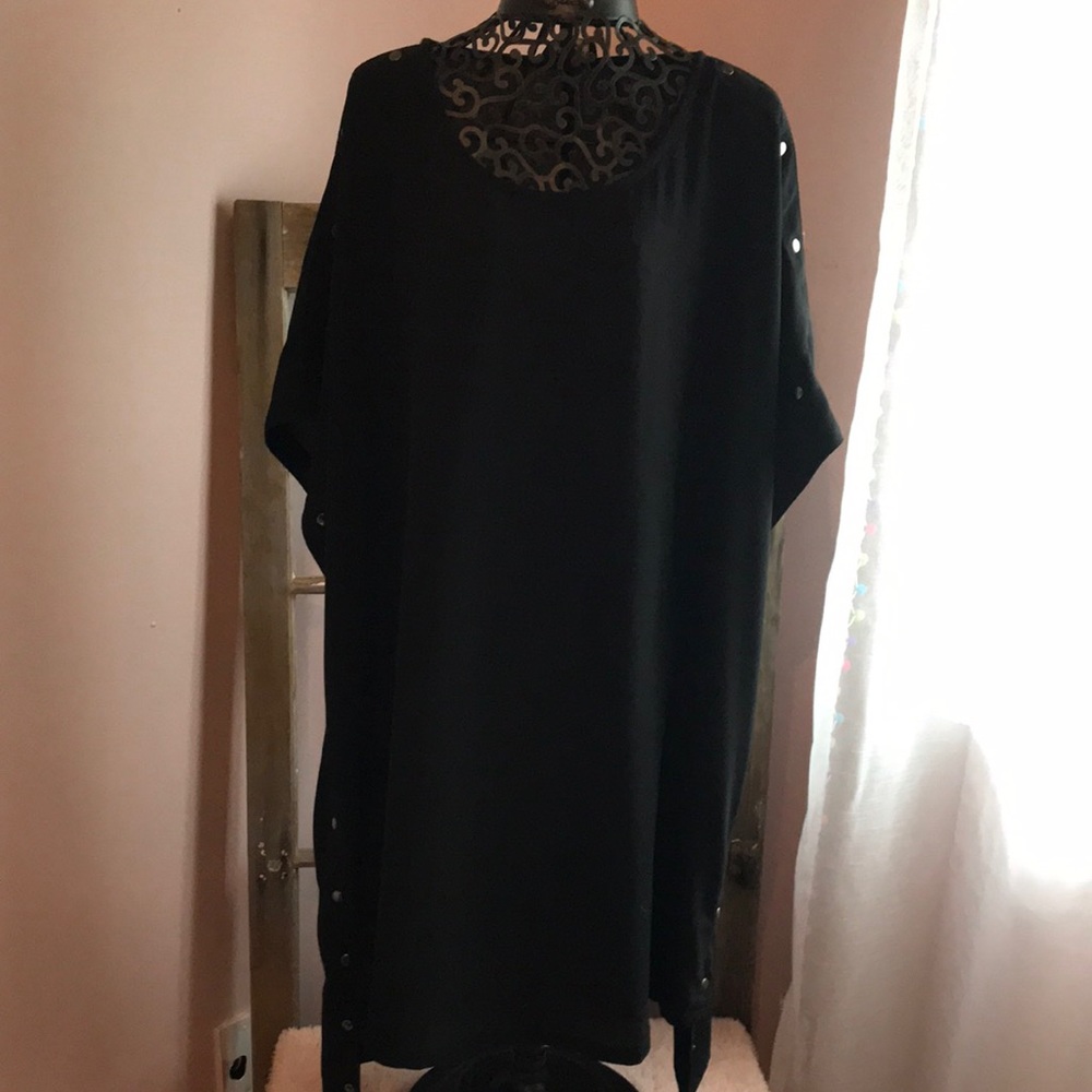 Red Coral one size coverup or tunic